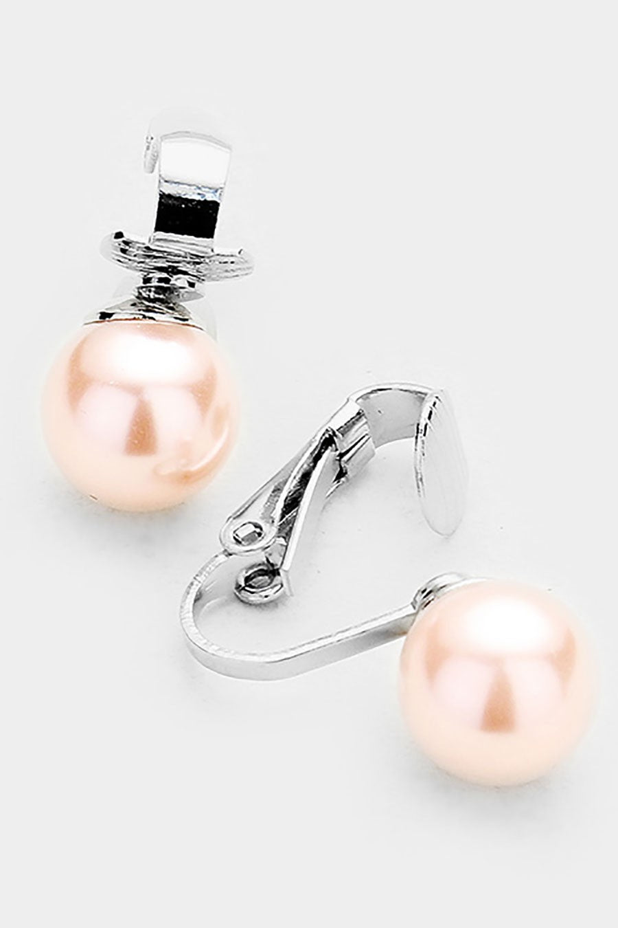 Pearl Clip on Earrings