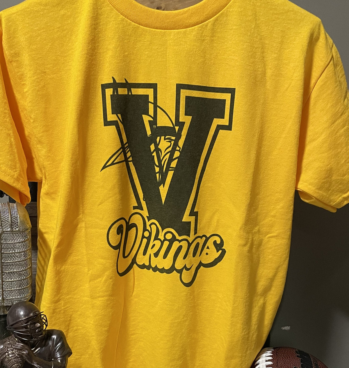 Youth Viking V/Mascot T Shirt