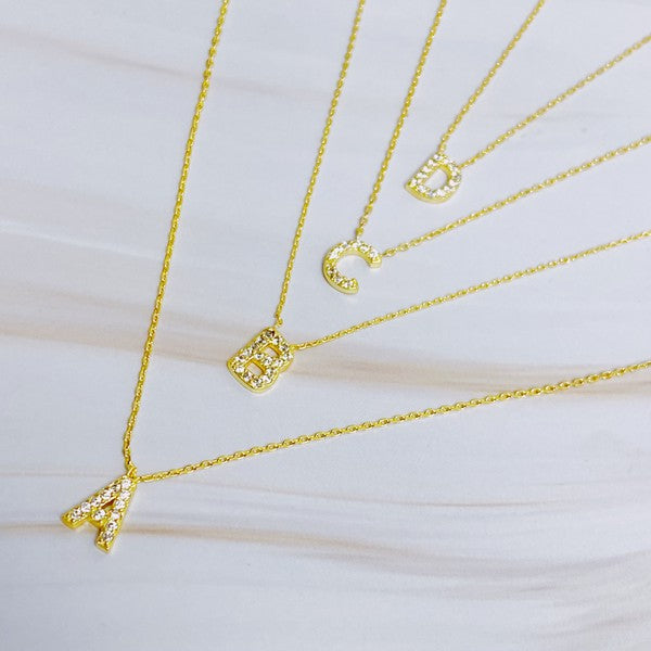 Understated Beauty Initial Necklace