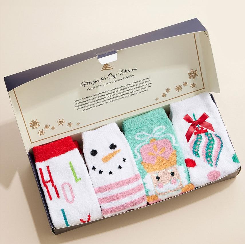 4Pairs - Christmas Bundle Gift Socks Set