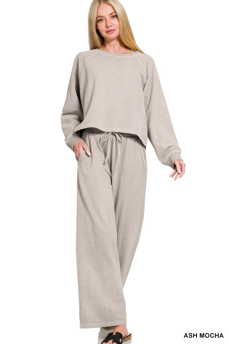 Frence Pull Over and Pants Set