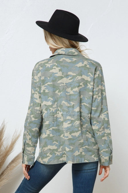 Dispatch Military Snap Up Jacket