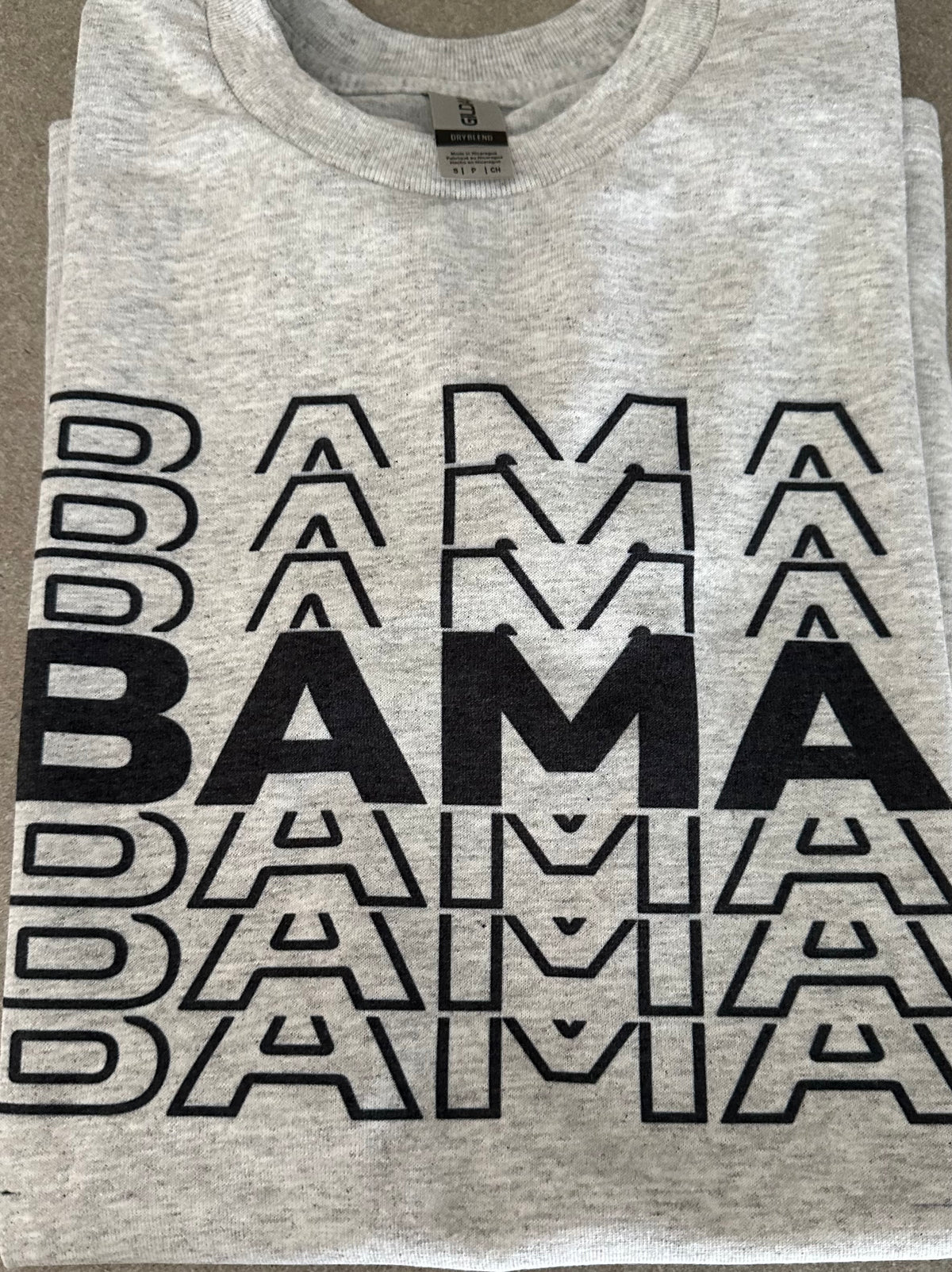 Bama Stacked Graphic Top