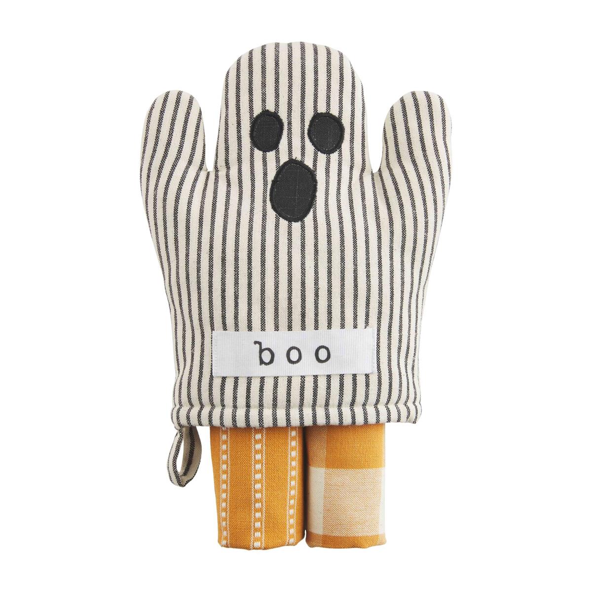 Halloween Oven Mitt & Towel Set