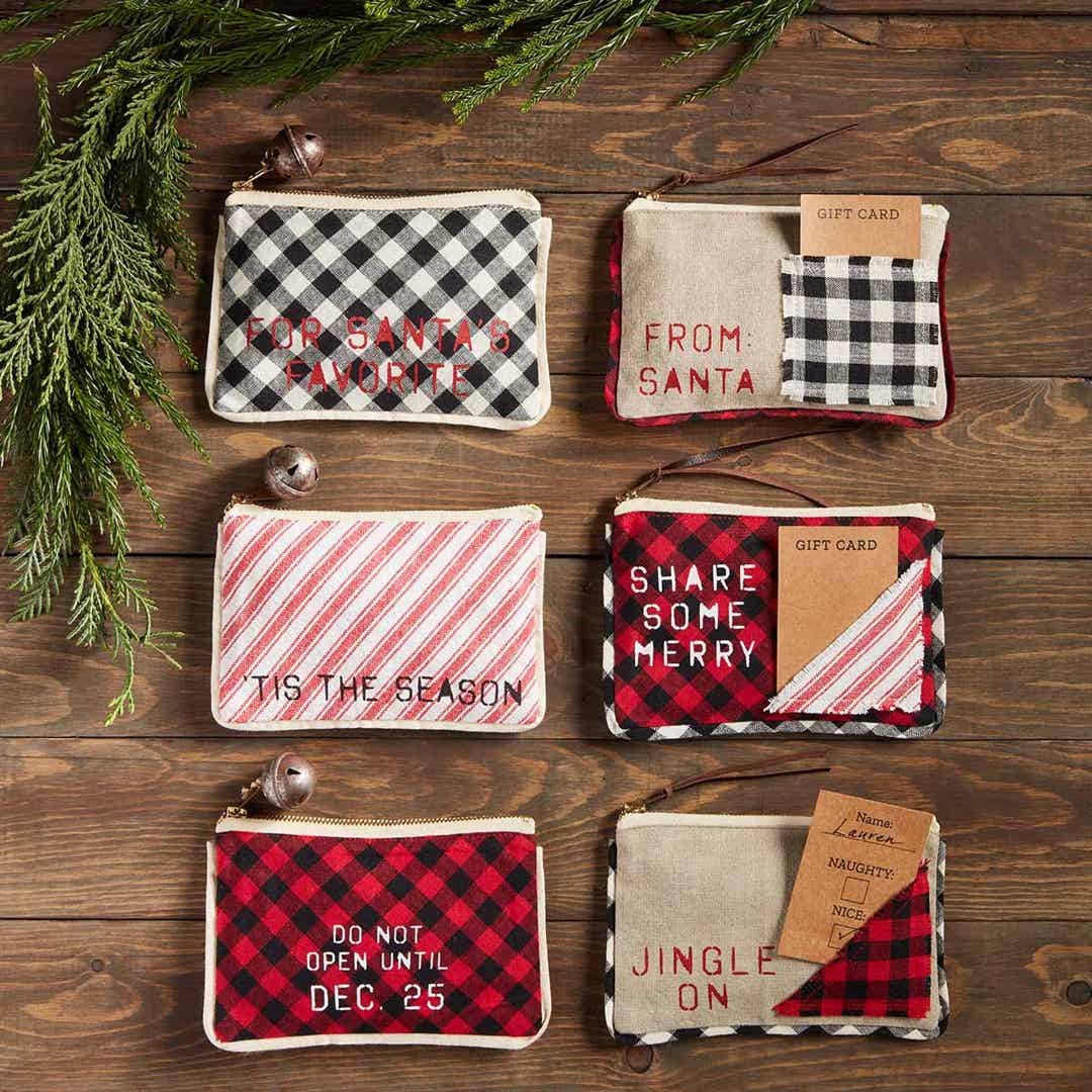 Gift Card/Check Cotton Pouch
