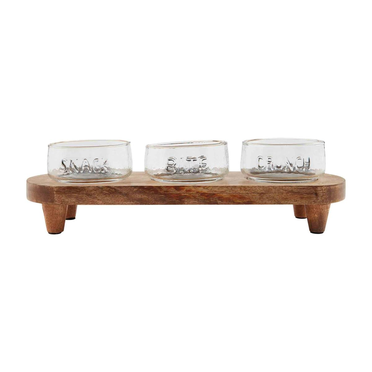 Snack Bowl & Stand Set