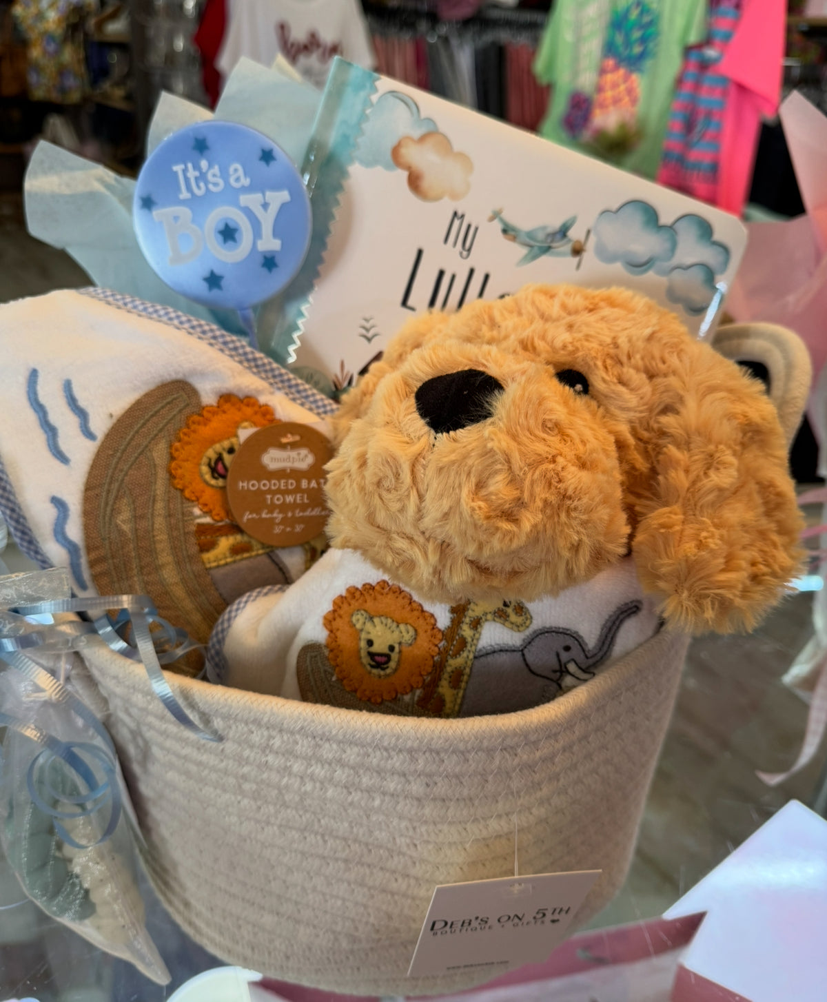 Baby Boy Gift Basket