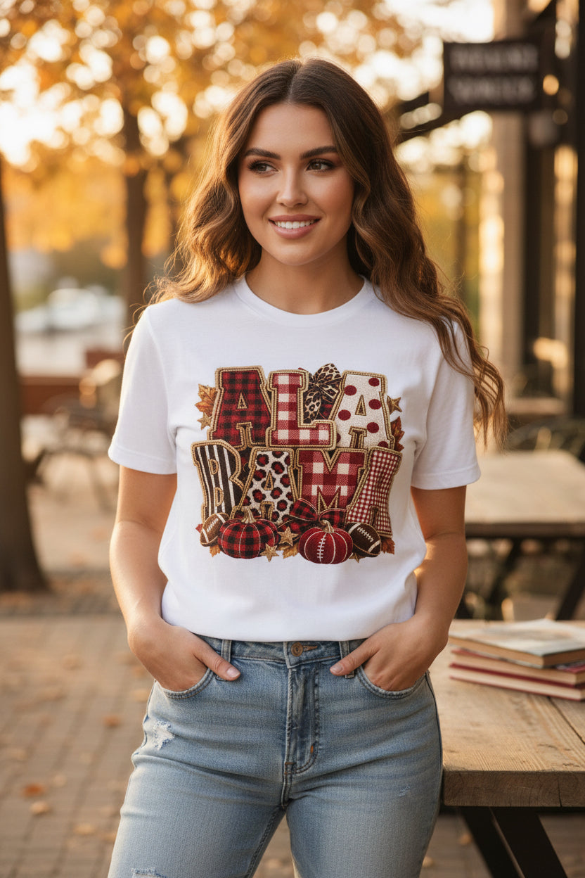 Alabama Fall Graphic T-Shirt