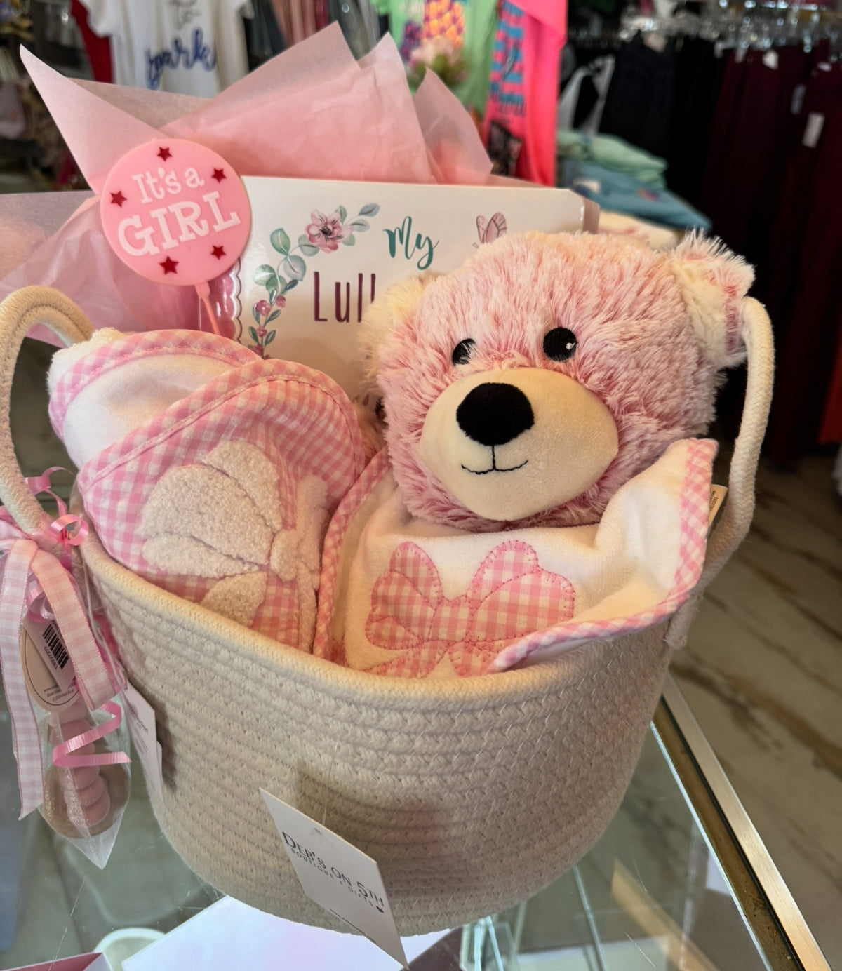 Baby Girl Gift Basket