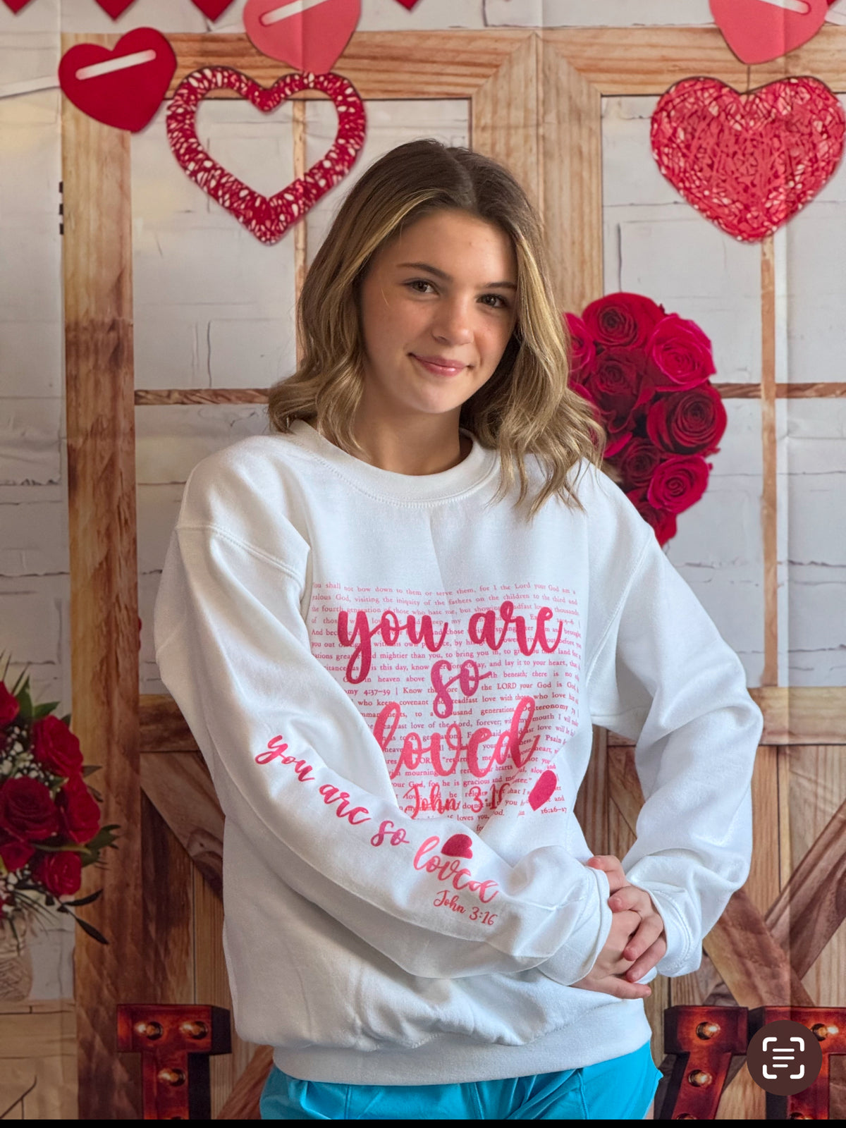 So Loved Sweatshirt