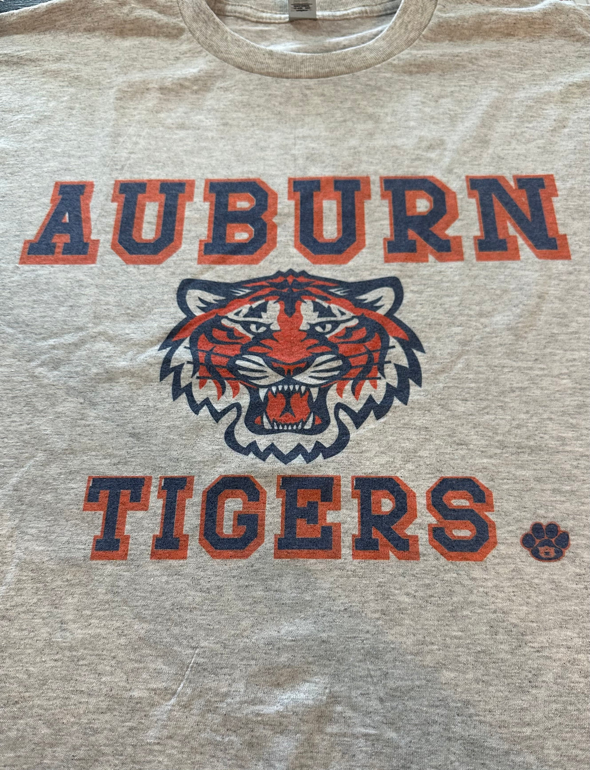 Auburn Tigers with Mascot Graphic Tee