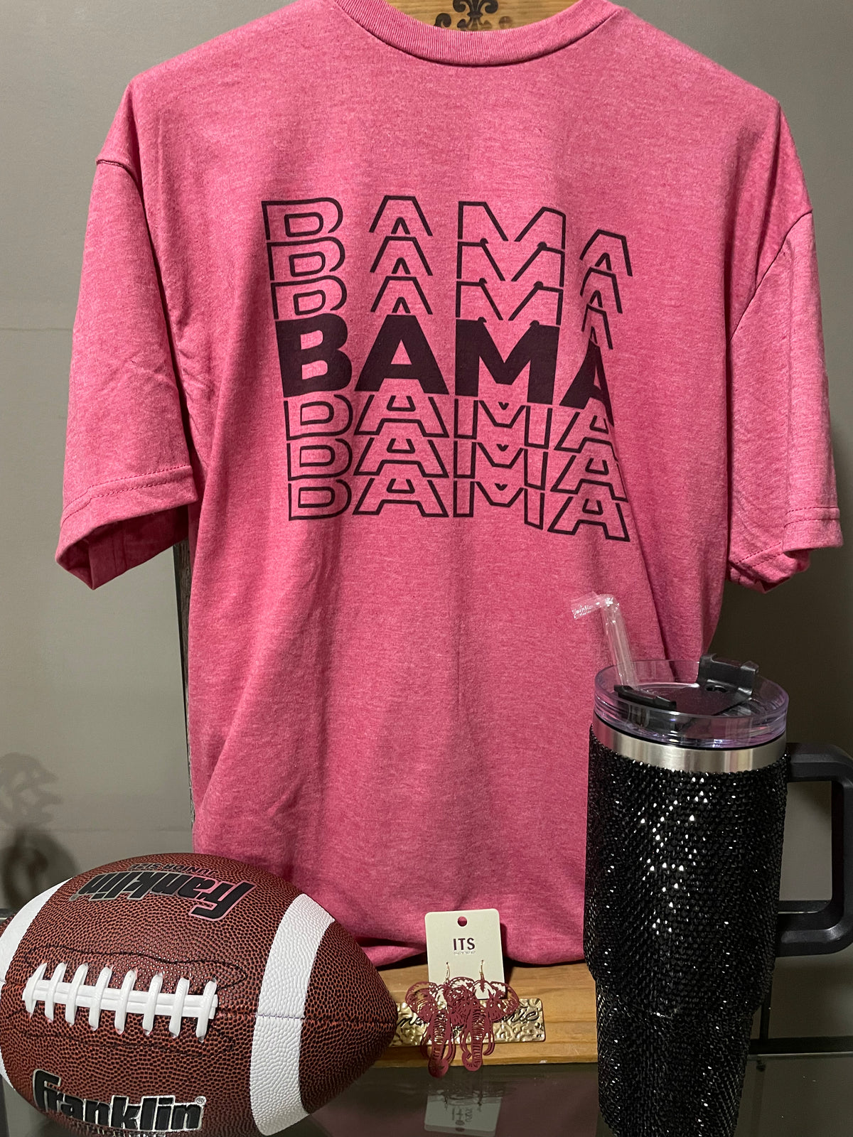 Bama Stacked Graphic Top