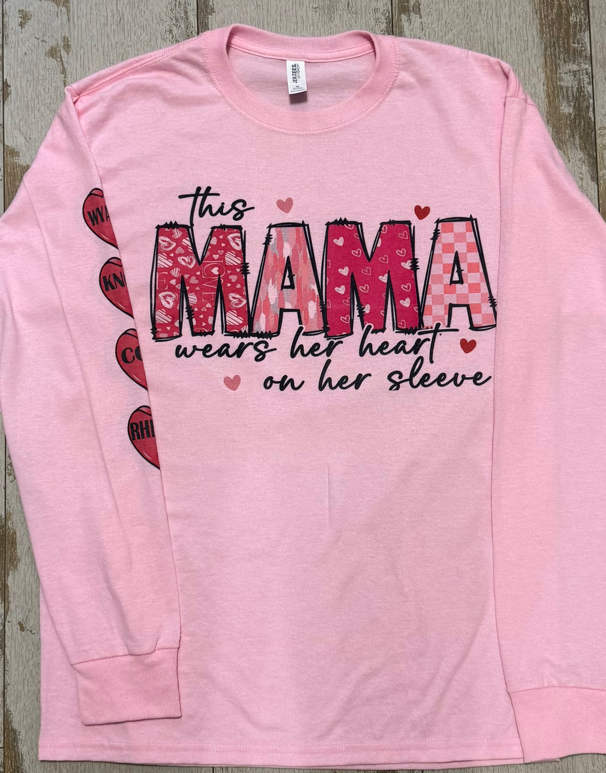 Mama Heart on Sleeve