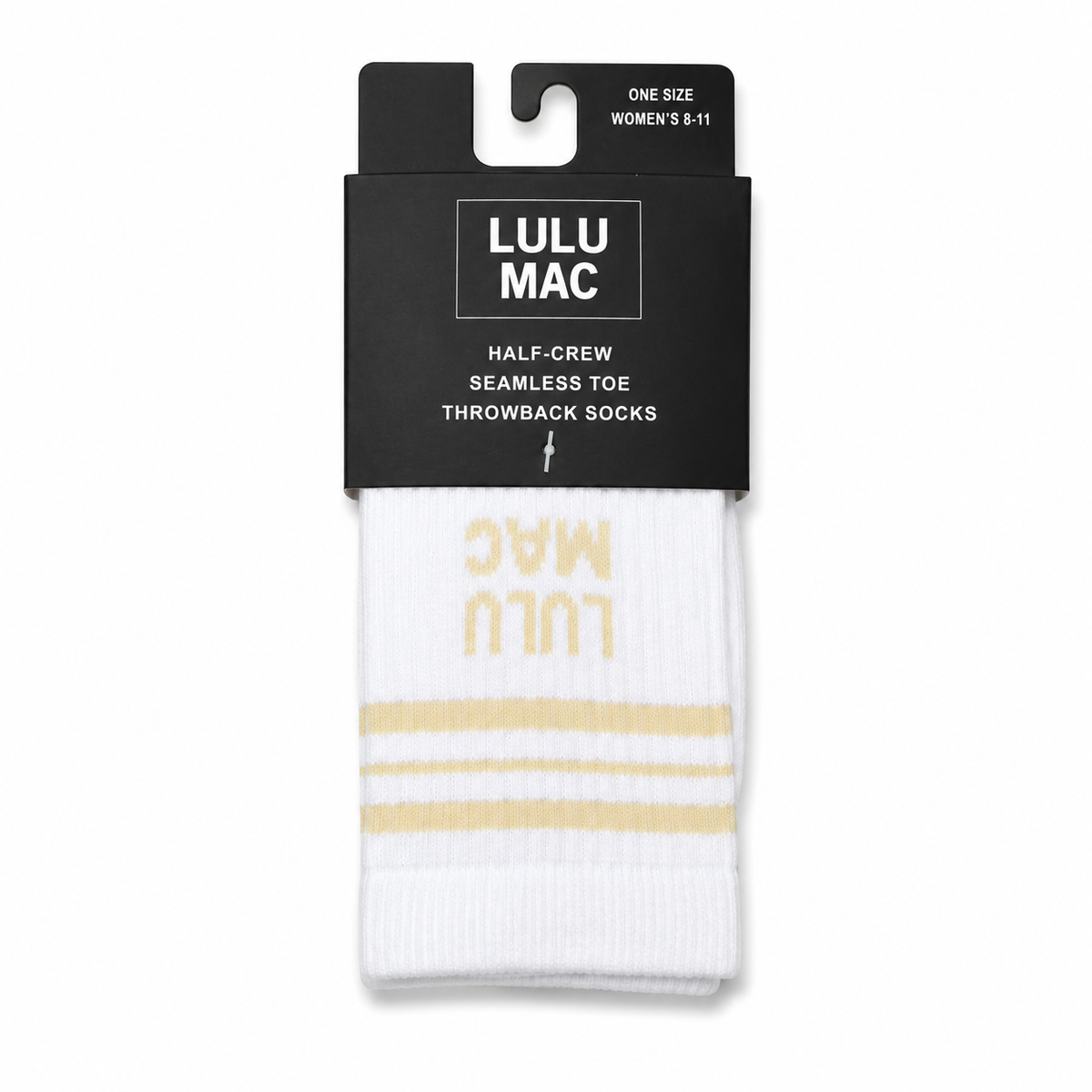Lulu Mac Socks Single Pair - BEIGE