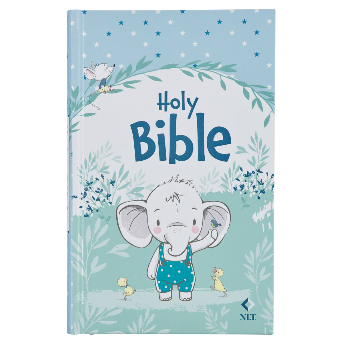 Bible NLT Infant Hardcover, Blue