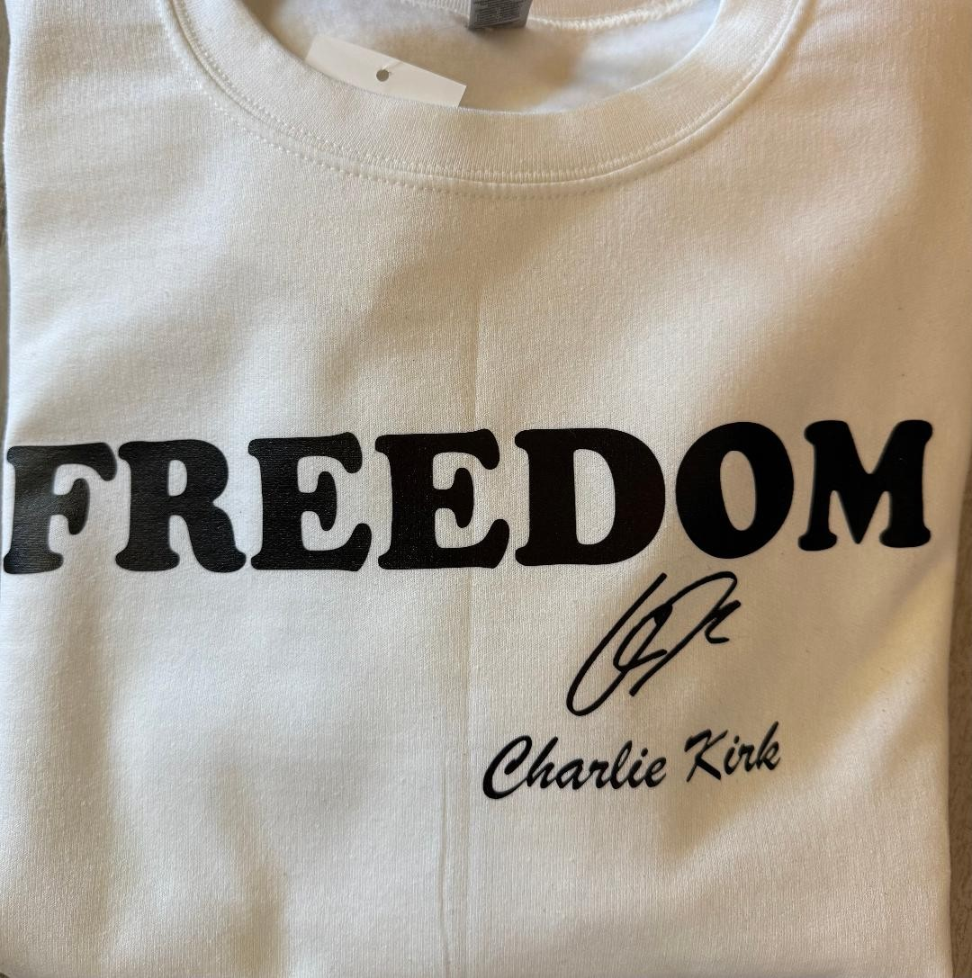 Freedom  Crew Neck Sweatshirt