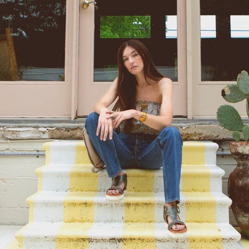 Zoe II Leather Sandal - Debs on 5th