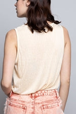 Knit Relaxed Fit Tank Top
