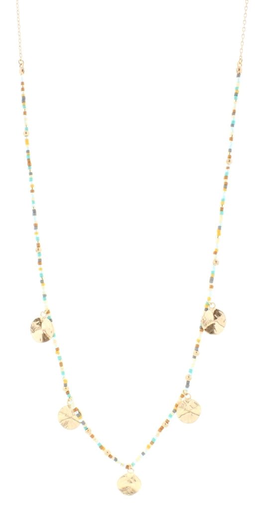 32" Colored Delicate Necklace