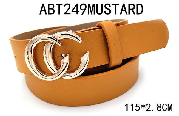 CC Metal Buckle Belt