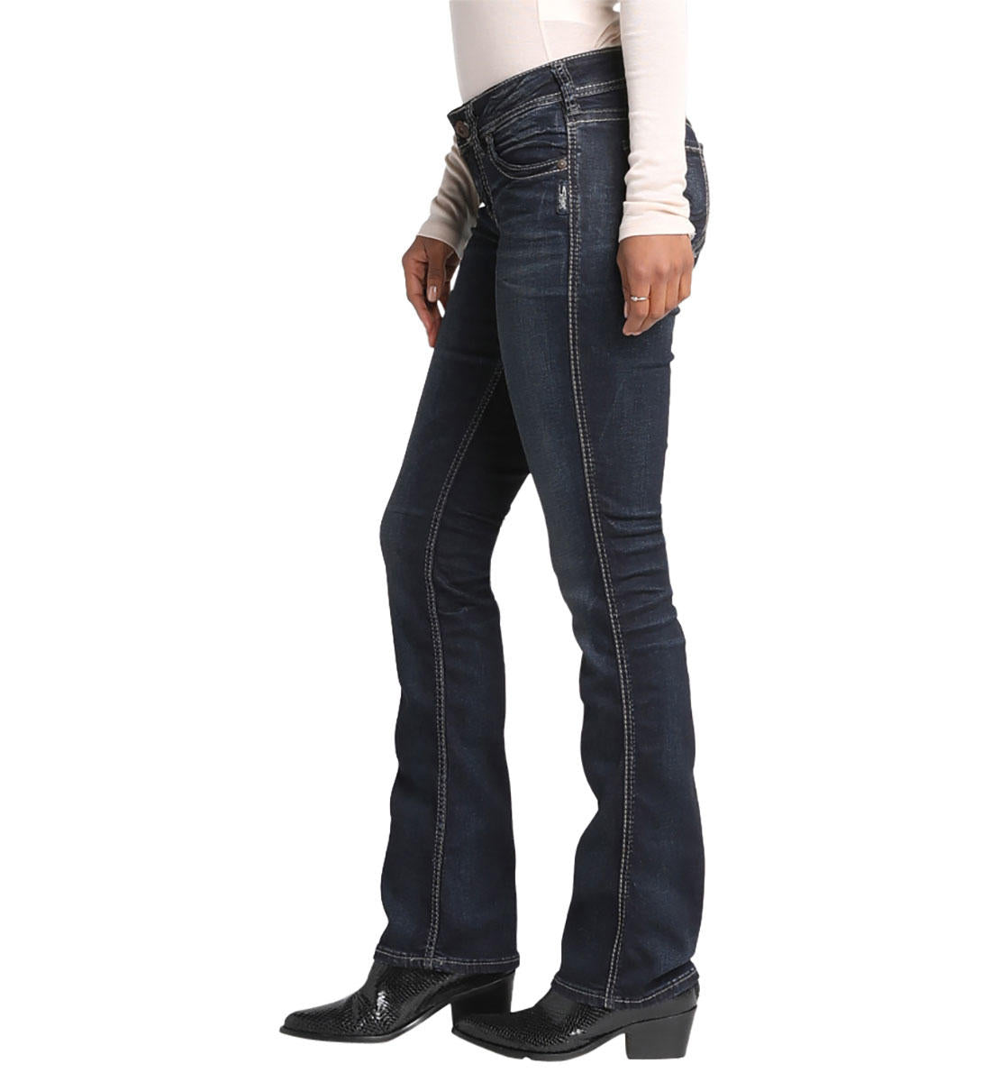 Suki Mid Rise Curvy Fit Jeans