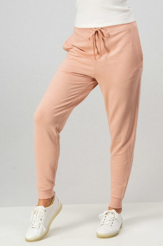 Two Tone French Terry Joggers