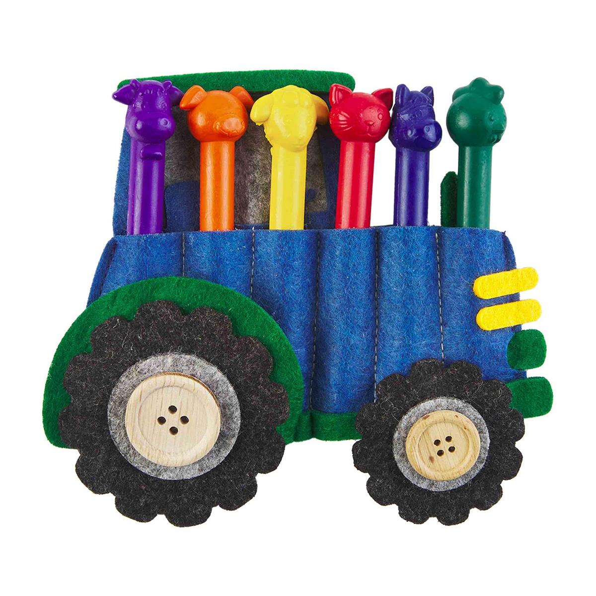 Farm Crayon Holder Set