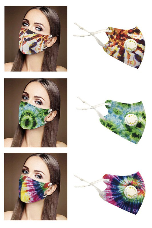 Tie Dye Respirator Dust Proof Fashion Mask