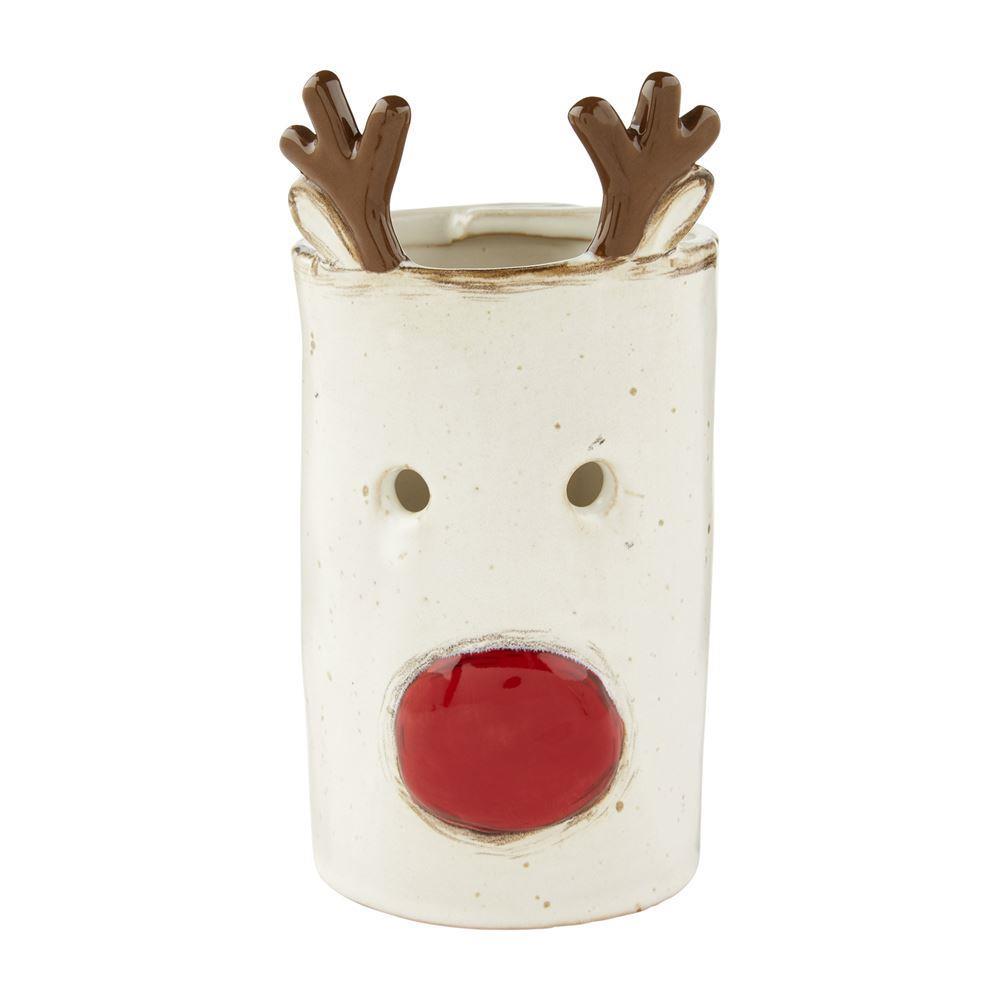 Large Reindeer Votive Candle Cover