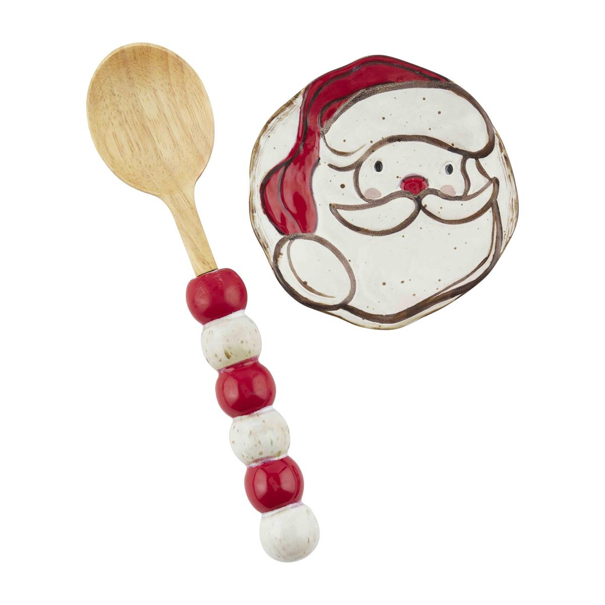 Santa Farm Spoon Rest Set