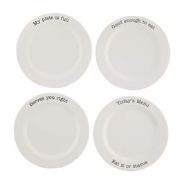 Table For 4 Circa Dinner Plate Set