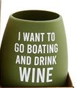 Happy Lake Silicone Wine Cup