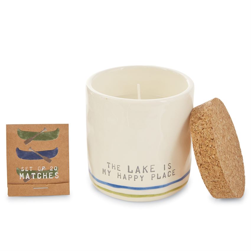 Lake Candle Sets With Matches