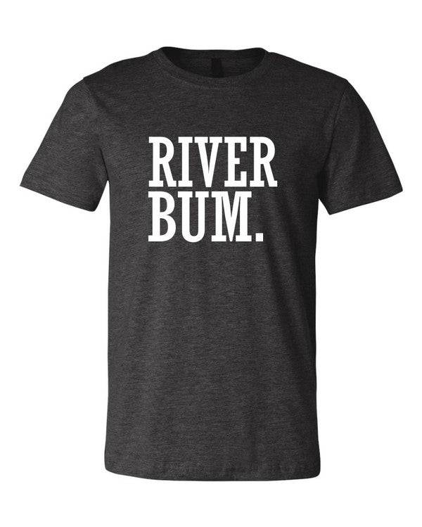 River Bum Print Crew Neck Softstyle Tee