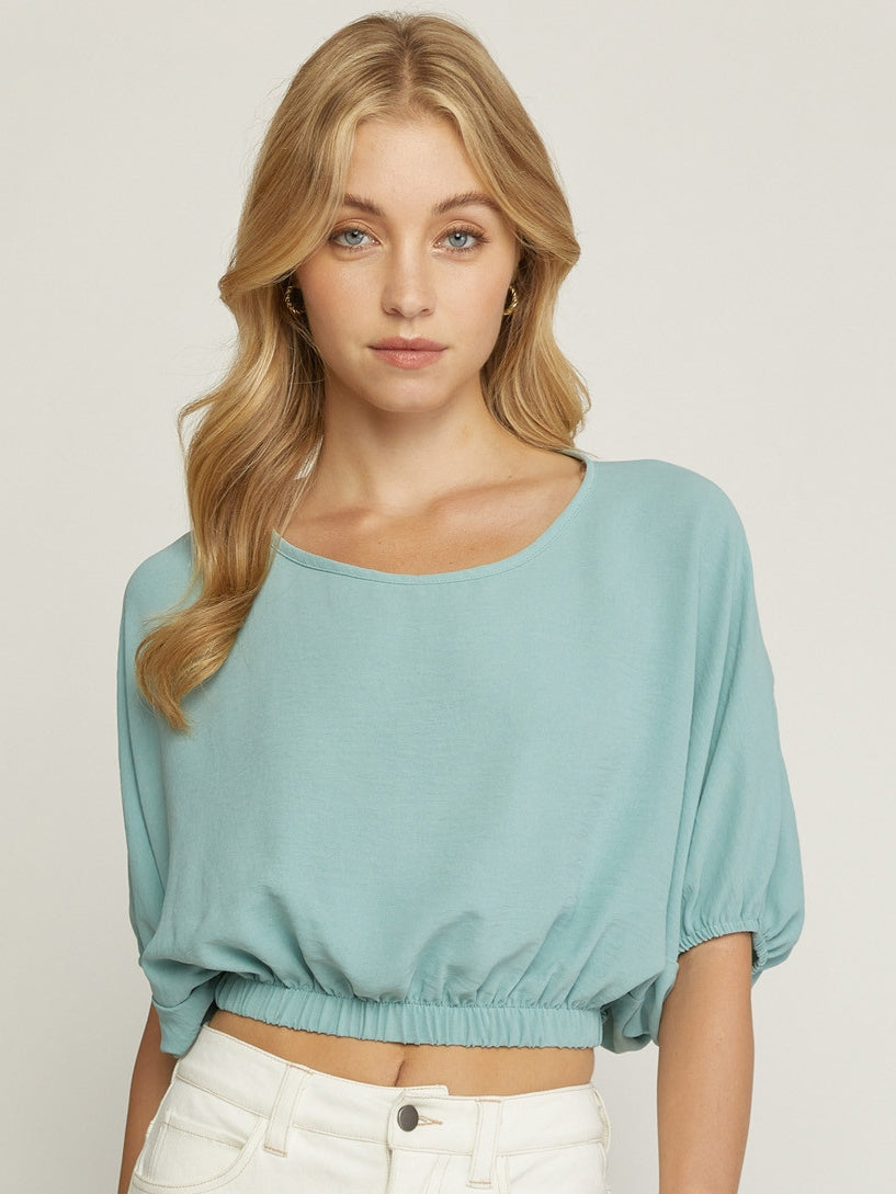 Easy To Be Me Cropped Top