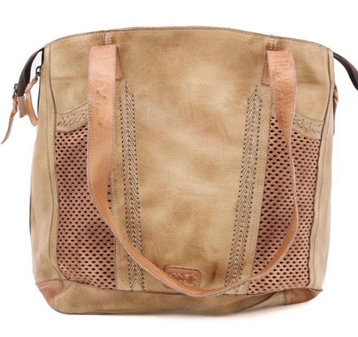 Amelie Leather Handbag by Bedstu