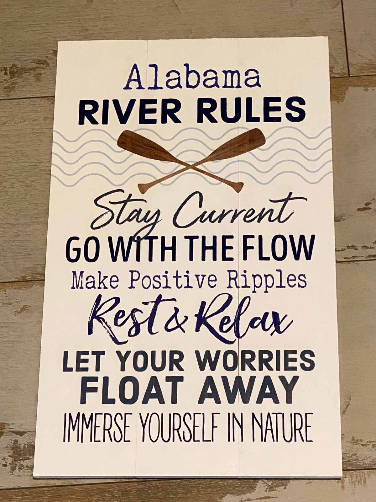 Alabama River Rules