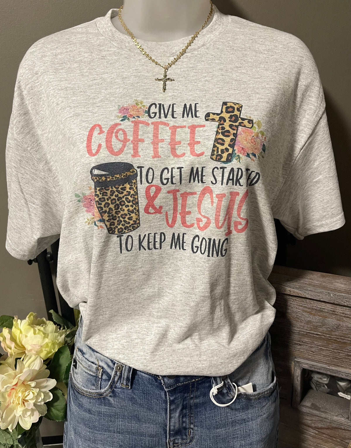 Coffee & Jesus Graphic Tee