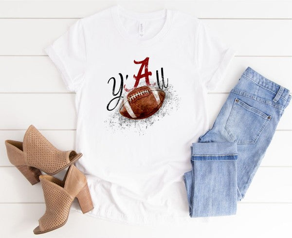 Y'ALL Alabama Crew Neck Softstyle Tee